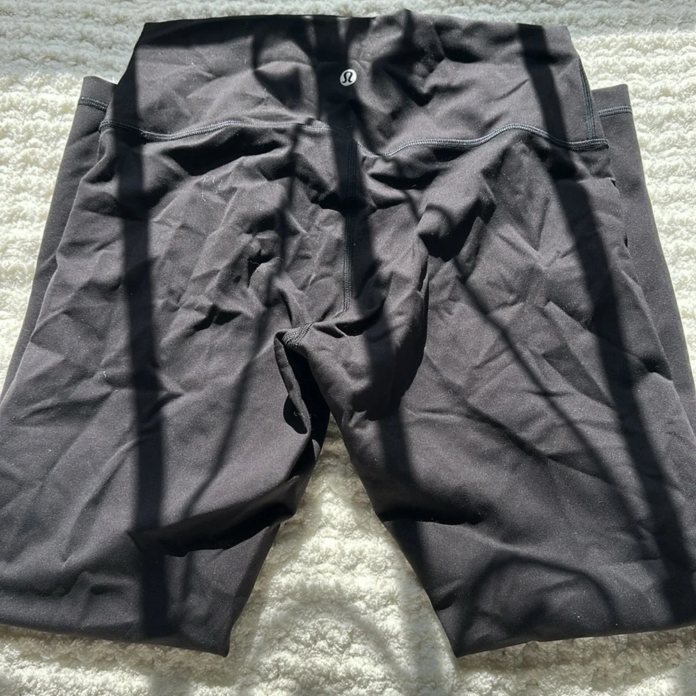 Black Leggings Lululemon size 10